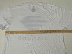 Men’s Diamond Supply Co Logo Men Graphic White T Shirt Size XL