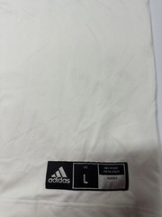 adidas The Go-To Performance Tee T-Shirt Men Size L White Activewear