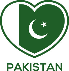 Pakistan independence day T-Shirt Crew Neck uni sex