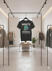 Alien Abducts Workers T-Shirt Funny UFO Graphic Tee Sci-Fi Unisex – S227