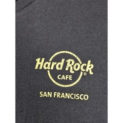 Hard Rock Cafe San Francisco Graphic T Shirt Mens Medium Black Short Sleeve Tee