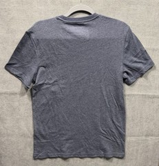 Lucky brand men’s t shirt Small Blue Logo Cotton polyester rayon new with tag