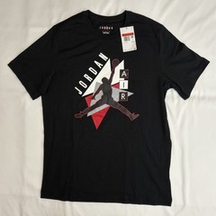 Nike Jordan Men’s Black T-Shirt Sz Large Jumpman Graphic Logo FD7031-010
