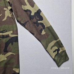 Citylab Classic Thermal Shirt Mens M Multicolor Camouflage Cotton Waffle Knit