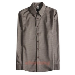Men’s Long Sleeved Shirt Spring Fashion Slim Fit Business Casual Shirt Tops