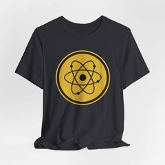 Science Atom Symbol T-Shirt | Nuclear Physics Chemistry Graphic Tee Shirt