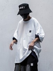 Niepce Men’s Industrial I-Tech Pocket Tee Japanese Streetwear T-Shirt