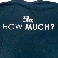 Whores Graphic Novel T-Shirt Big City Comics Studio Medium Gun R Design