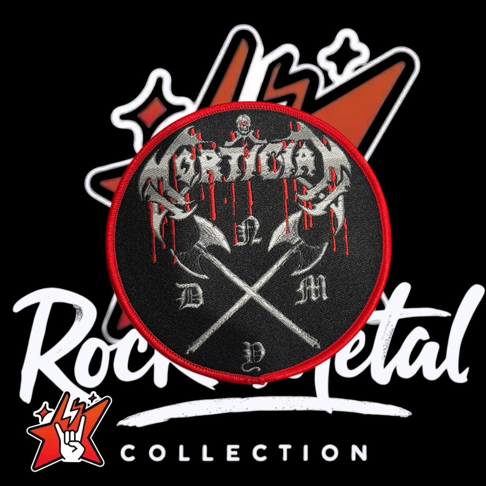 Mortician Official Exclusiv Woven Patch Fulci Suffocation Incantation Impetigo