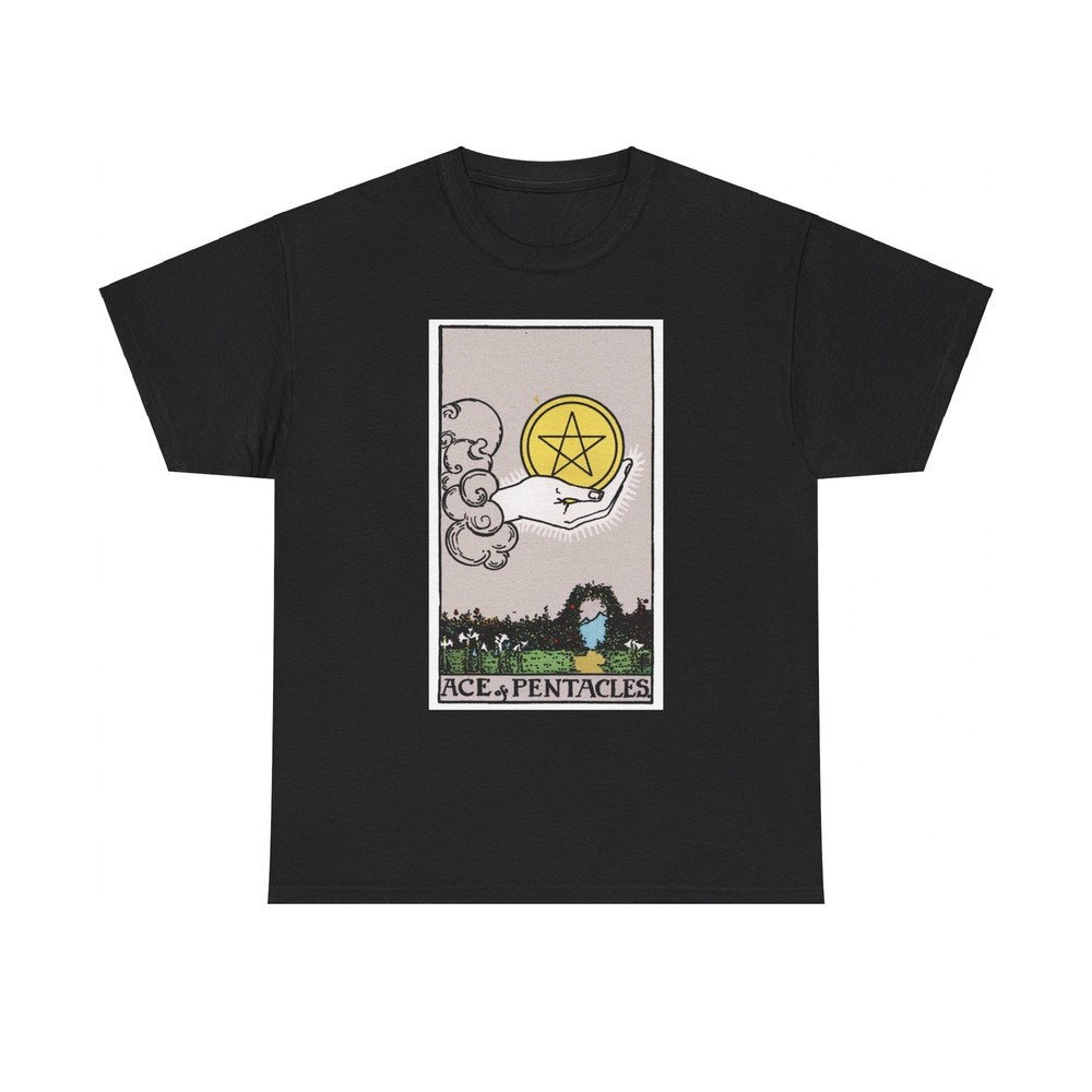 The Ace of Pentacles (Tarot Card) T-Shirt