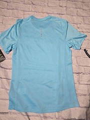 Nike Men Dri-FIT Miller Mesh Top Tee Shirt Polyester AT3951-496 Blue NWT Size S