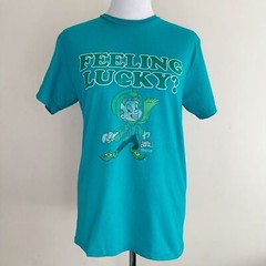 Lucky Charms Cereal T-Shirt Mens Medium Tee Luv Feeling Lucky Green Leprechaun