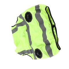 Cool Vest Summer Cooling Fan Waistcoat Air Conditioned Reflective Stripe