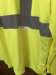 Walls workwear shirt reflective strips Safety Long sleeve shirt Size Large