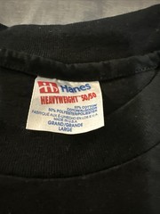 Vintage Hanes Heavyweight 50/50 Printed TShirt Summer Luau Homebase 1993