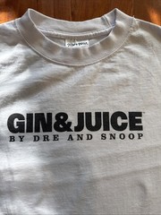 Gin & Juice by Dr Dre and Snoop – Shakawear SuperMax Heavy T-Shirt – Large -Rare