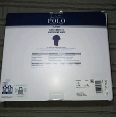 POLO RALPH LAUREN 3- PACK SLIM FIT COTTON CREW NECK UNDERSHIRT TEE MEN SIZE L