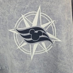 Disney Cruise Lines Spirit Jersey Mineral Wash Blue Size XXL
