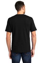District DT6000 Very Important Plain Tee T Shirt Unisex Slim S M L XL 2XL Black