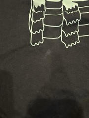 Lacoste T Shirt 4XL XXXXL Regular Fit Black Multi Crocodile Graphic Tee Womens