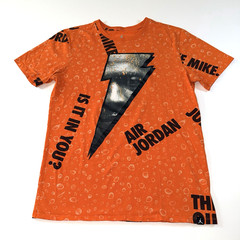 Jumpman T-Shirt Nike Air Jordan Gatorade Men’s Size Medium Orange “Be Like Mike”