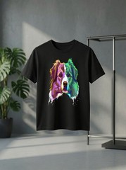 Colorful Splash English Shepherd Cute Dog Lover Gift for Men Shirt