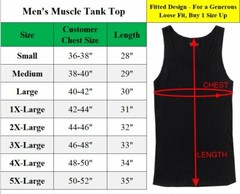 Men’s Muscle Tank T-Shirt Cotton Tee Colors Workout Fitness Lounge Gym Running