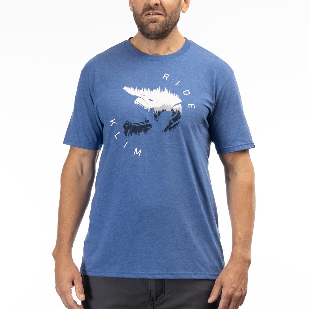 KLIM Ride Tri-blend Short Sleeve Tee Shirt