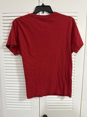 Aéropostale Men’s T-Shirt Red L Graphic Print New York Crew Neck Short Sleeve