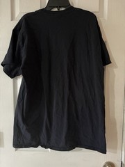 Black Short Sleeve Tshirt With “Lull Patterns” Design No Tag Fits Like XL