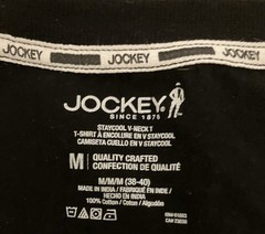 Men’s Jockey Black V-Neck StayCool Tee!Accepting Offers/Bundle Deals!
