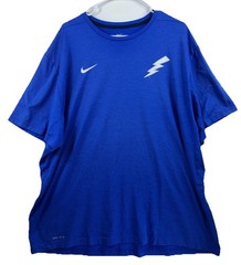 Nike x USAF Air Force Falcons Football Men’s 3XL Blue Training Dri-Fit T-shirt