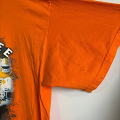 Tennessee Tough TN Vols Volunteers Football Men’s Retro T Shirt Orange Size 2XL