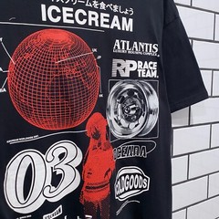 ICECREAM ICE CREAM CINEMA SS KNIT STRETCH LIMO OVERSIZED