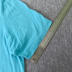 Tommy Bahama Shirt Men XL Blue Pima Cotton Bali High Tide V-Neck T-Shirt Outdoor