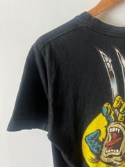 Santa Cruz x Marvel Wolverine T-Shirt Black Graphic Skate Tee – Size S