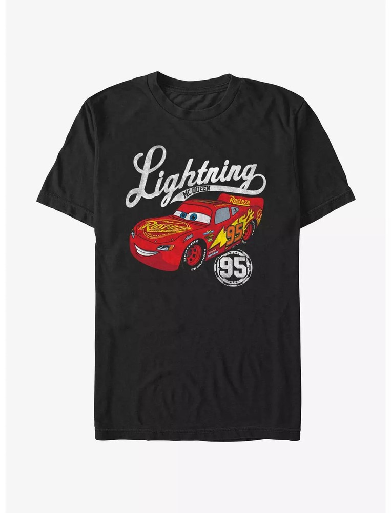Disney Pixar Cars Athletic McQueen T Shirt Size S – 5XL Gift For Friends