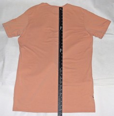 Cuts Split-Hem Men’s Short Sleeve Stretch Crew Neck Tee T Shirt Size Large