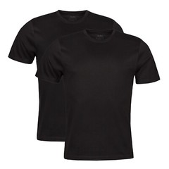 Mens T-Shirts Plain, Crew Neck, Soft Breathable Bamboo & Cotton, 2 Pack – Spairs