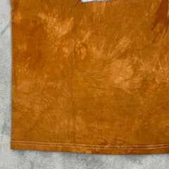 econscious MIRROR WORLDS Graphic T Shirt Men Medium Rust Organic Cotton Tie-Dye