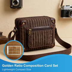 3Pcs Golden Ratio Tool Fibonacci Gauge Card Director Viewer with View for Artist