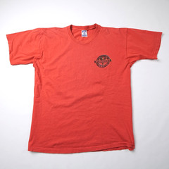 Vuarnet France Vintage 90s T Shirt Mens XL Red Double Sided USA Heavyweight Logo