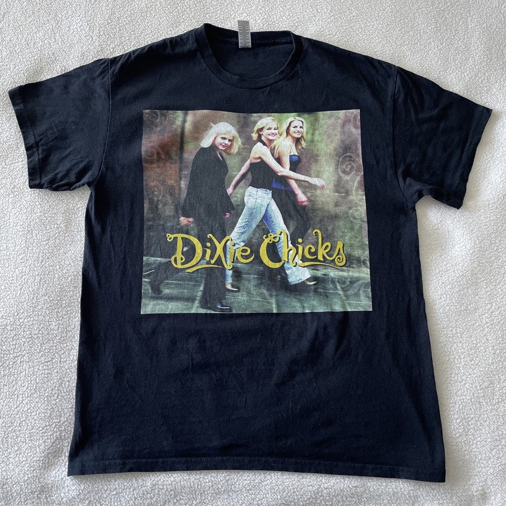 Dixie Chicks Shirt Mens Large Wide Open Spaces Album Cover Country Fits Medium