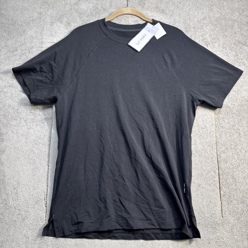 ASRV Men’s Black Performance T Shirt Medium Polygiene Anti Odor