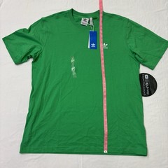 Adidas Originals Trefoil Ess Tee Energy Green T-Shirt JN0235 Men’s Size Large
