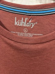Men’s Kuhl Dry Brazen TShirt Size L New