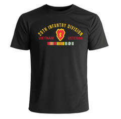 25th Infantry Division Vietnam Veteran with Ribbons Officially Licensed