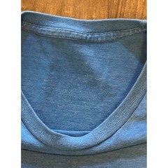 Vans Mens Blue Heathered Graffiti Logo Graphic T-Shirt Skate Streetwear XL