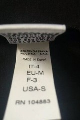DOLCE & GABBANA D&G “Underwear “ Men’s T-Shirt EU-M/ US-S