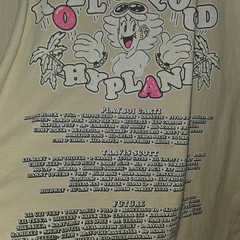Rolling Loud Hypland Anime Graphic Cutoff Tee